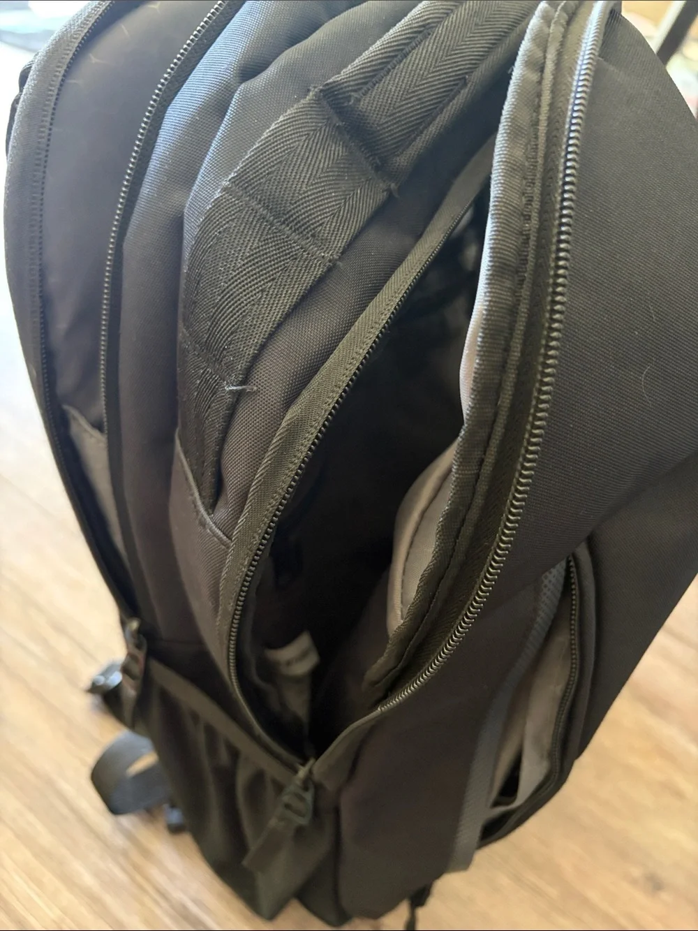 Black OGIO Logo Backpack - Men's Travel & Commuter Bag
